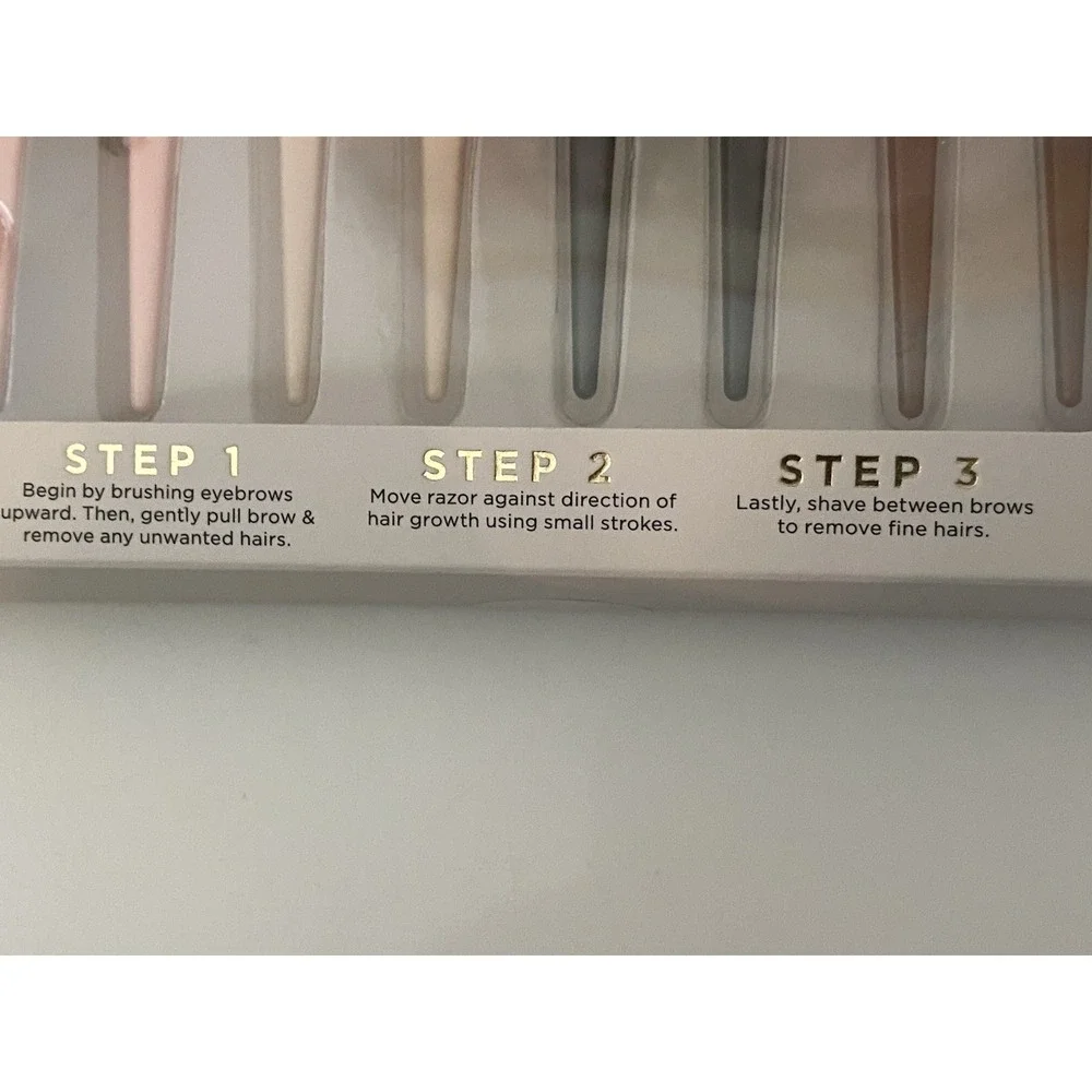 Beauty‎ Concepts 8 Pk Precision Eyebrow Razors Ultra Precise Grooming New In Box